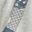 light heather gray patchwork