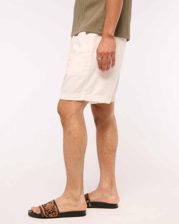 Cotton Texture Pull-On Short