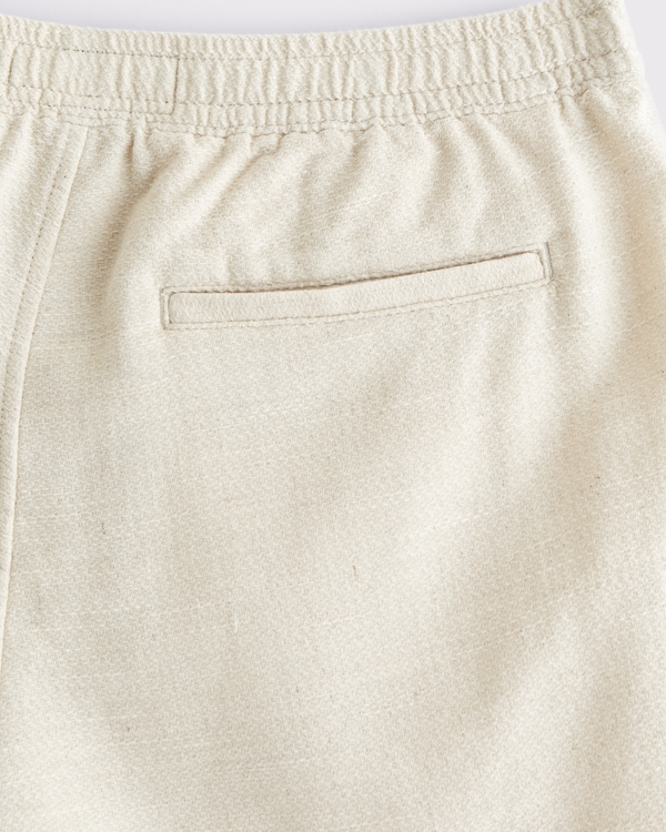 Cotton Texture Pull-On Short
