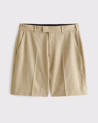 The A&F Collins Tailored Linen-Blend Suit Short