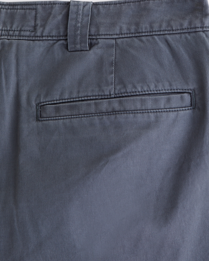 Cotton-Blend Pleated Short