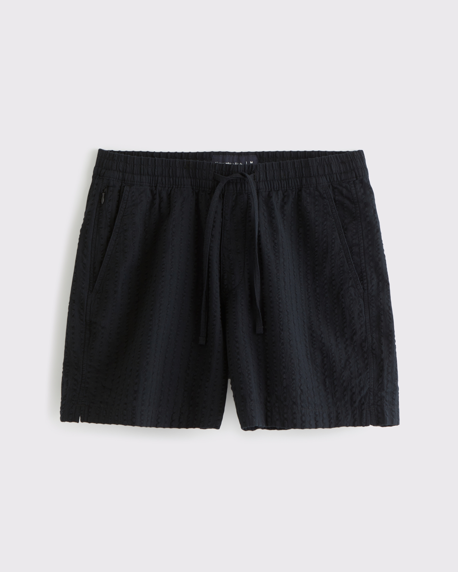 Linen-Blend Pull-On Short
