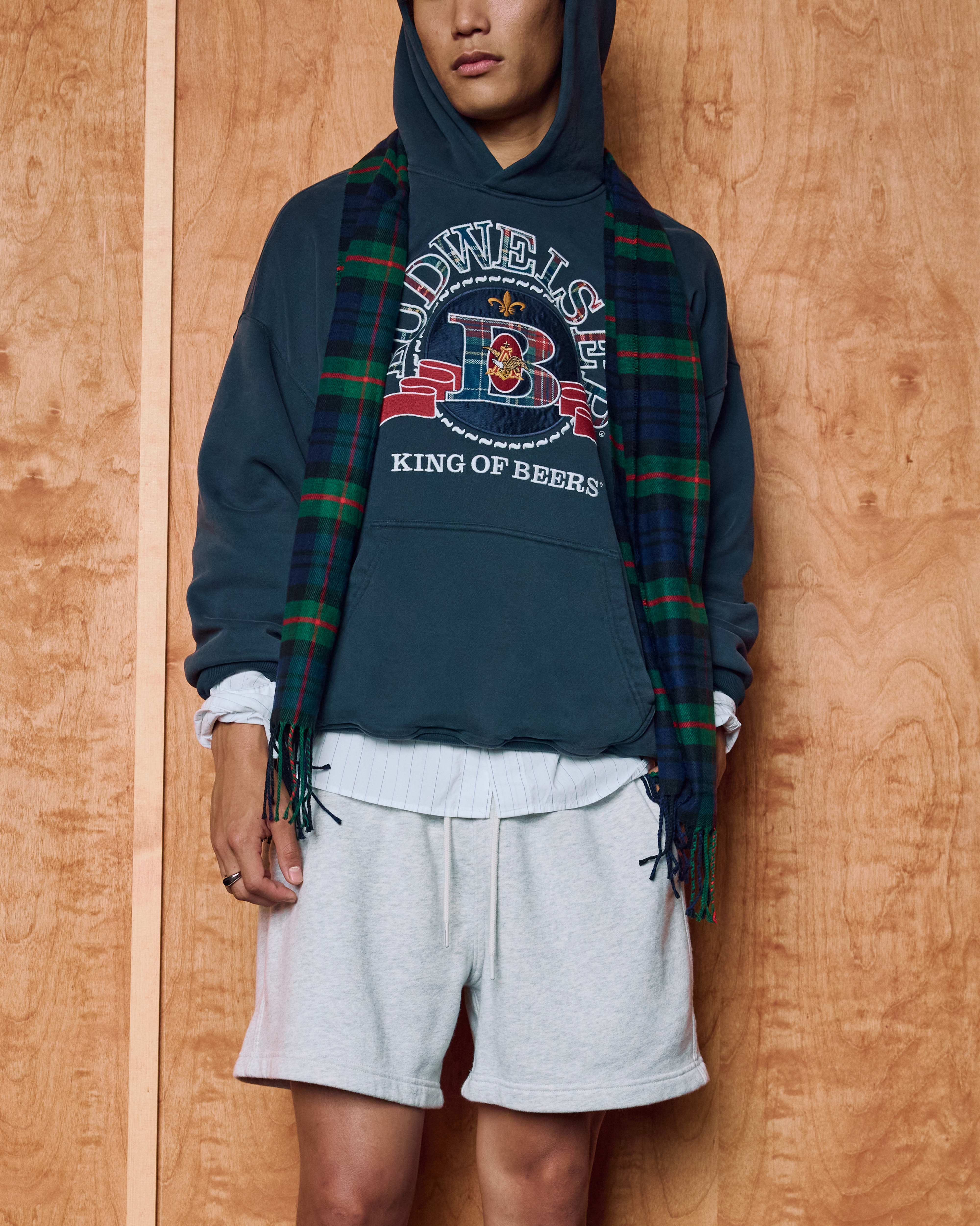 Abercrombie & Fitch Essential Short In Gray