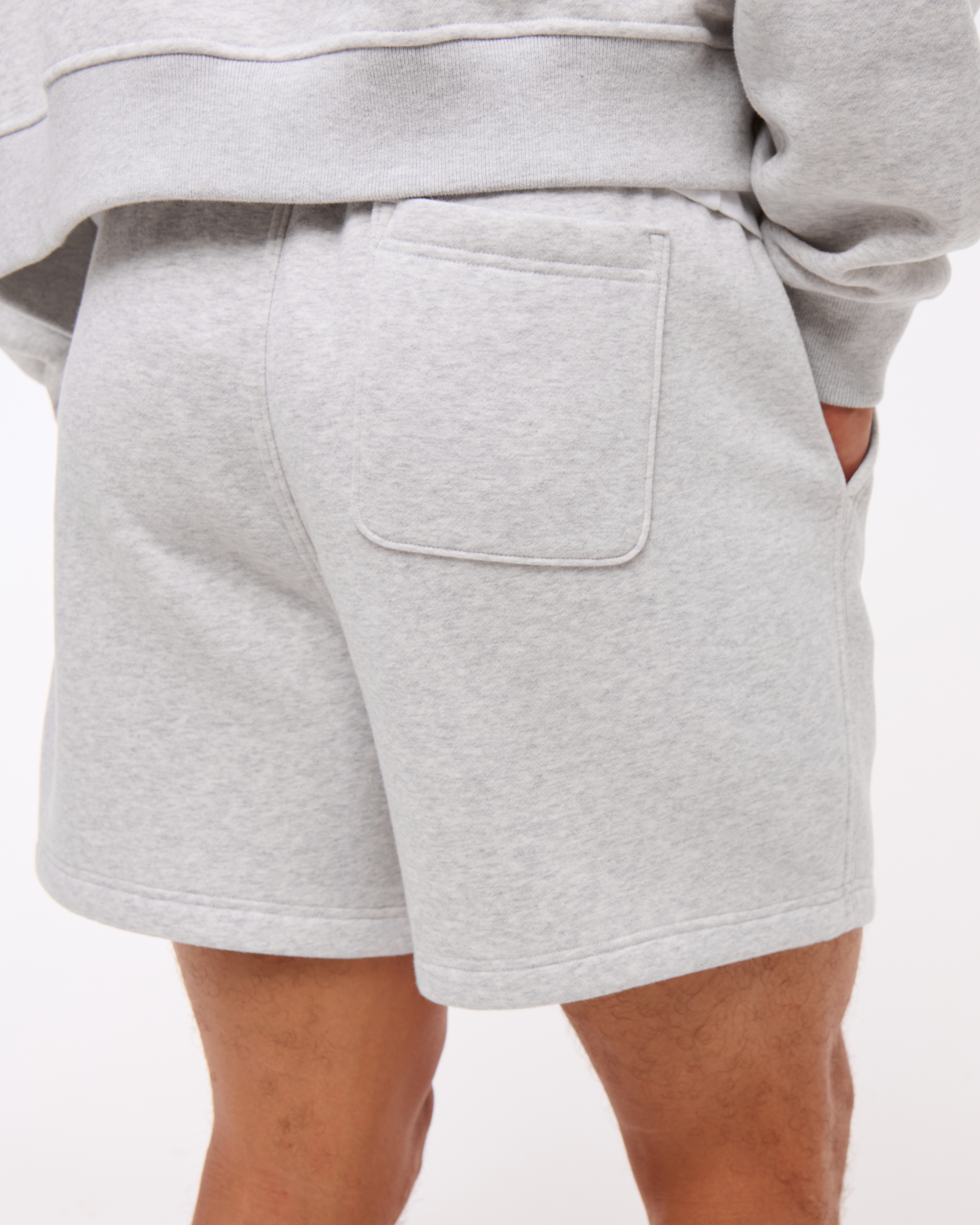 Abercrombie & Fitch Essential Short In Gray