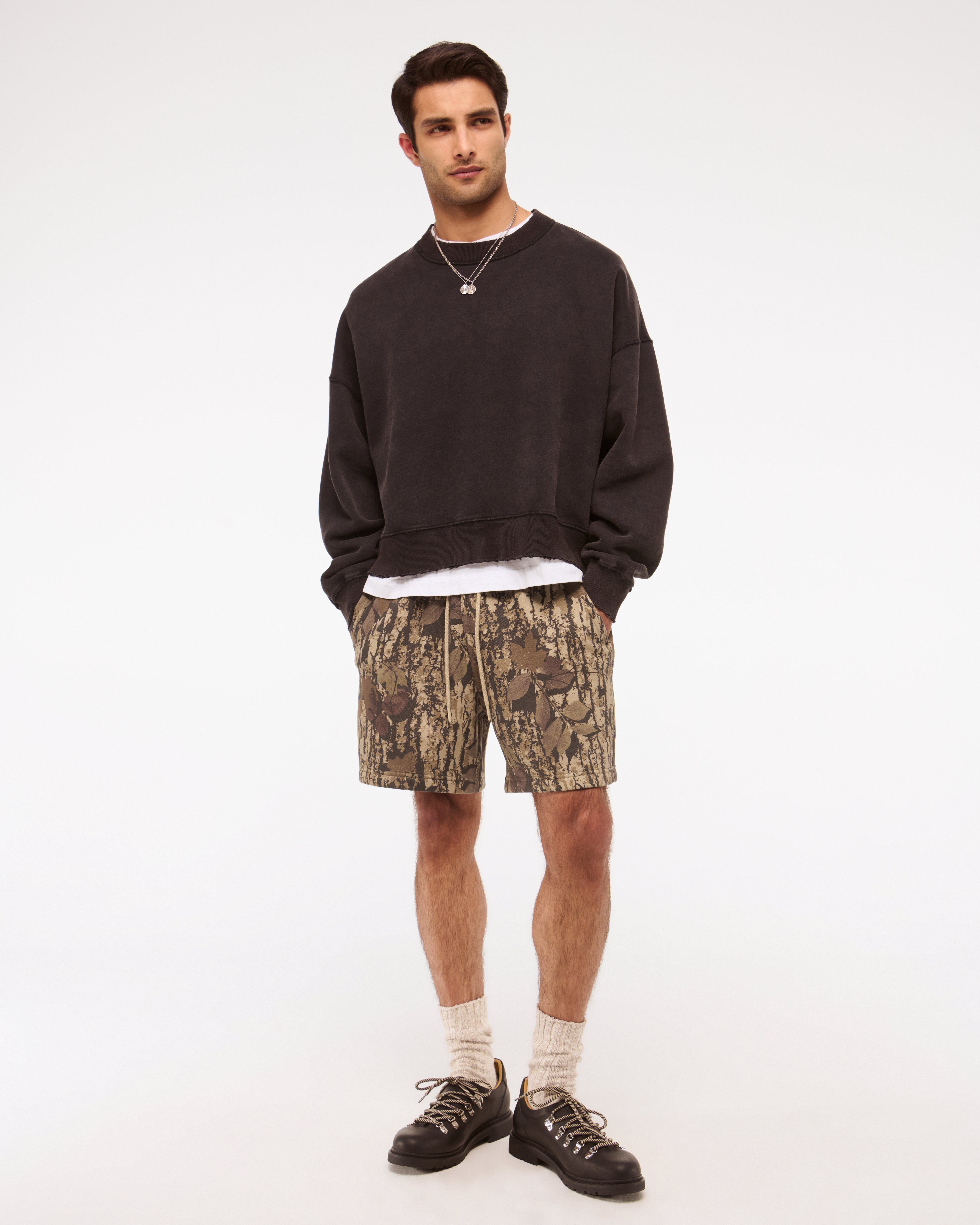 Abercrombie & Fitch Essential Short In Multi