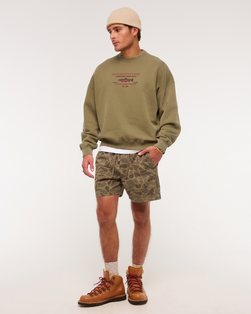 Men's Cotton Pull-On Short Men's Clearance
