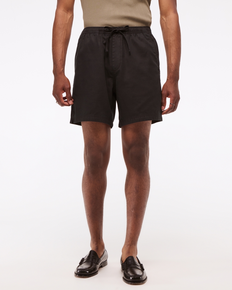 Cotton-Blend Pull-On Short