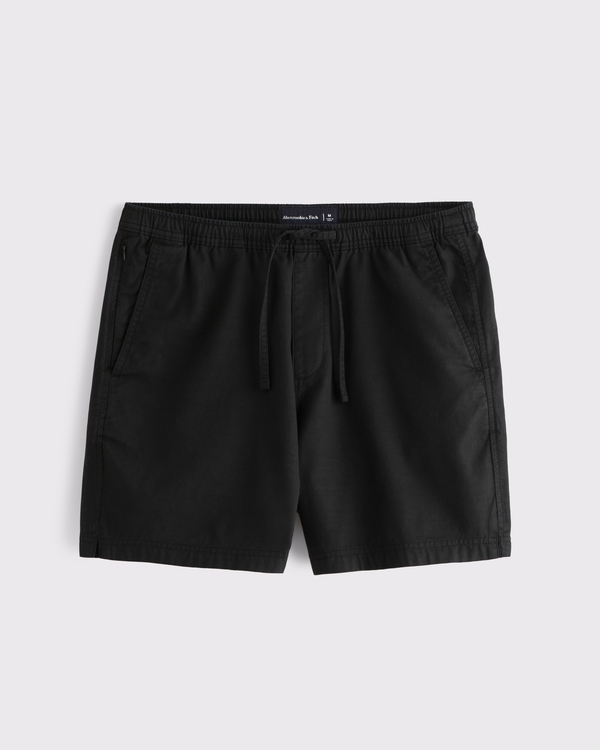 Cotton-Blend Pull-On Short
