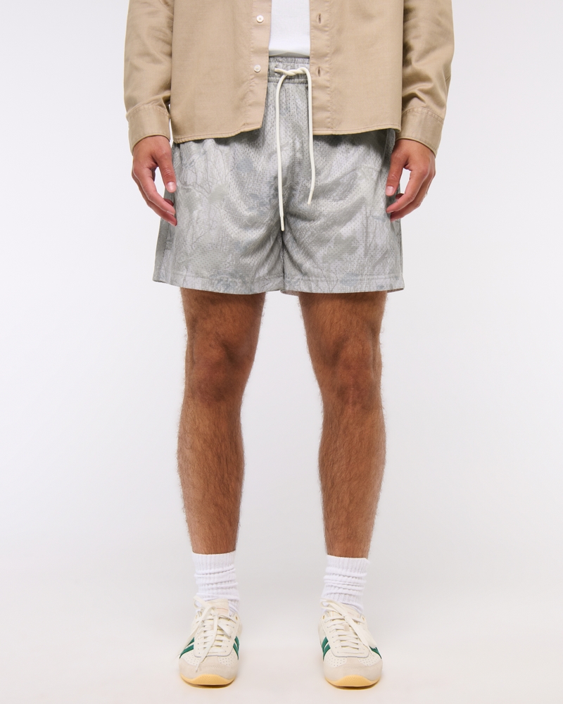 Retro Mesh Short
