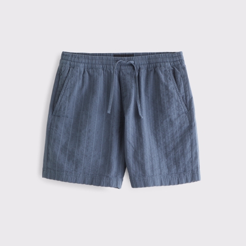 Мужские брюки Abercrombie & Fitch Relaxed Linen-Blend Pull-On Short