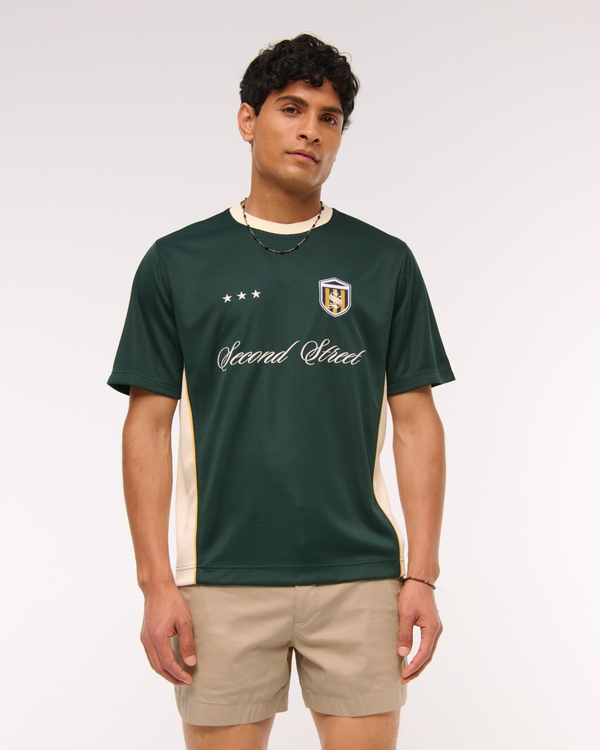 A&F All-Day Short, Dark Khaki view 1