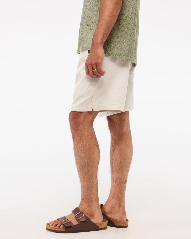Cotton-Blend Pull-On Short