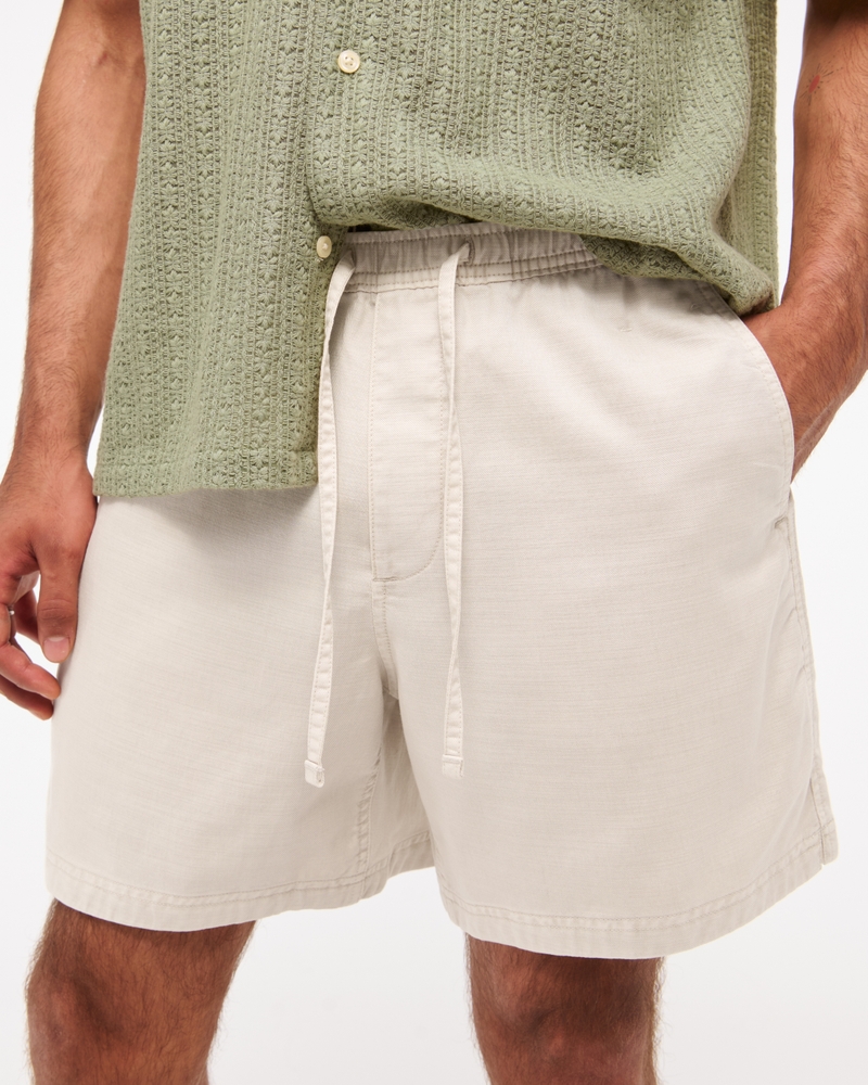 Cotton-Blend Pull-On Short