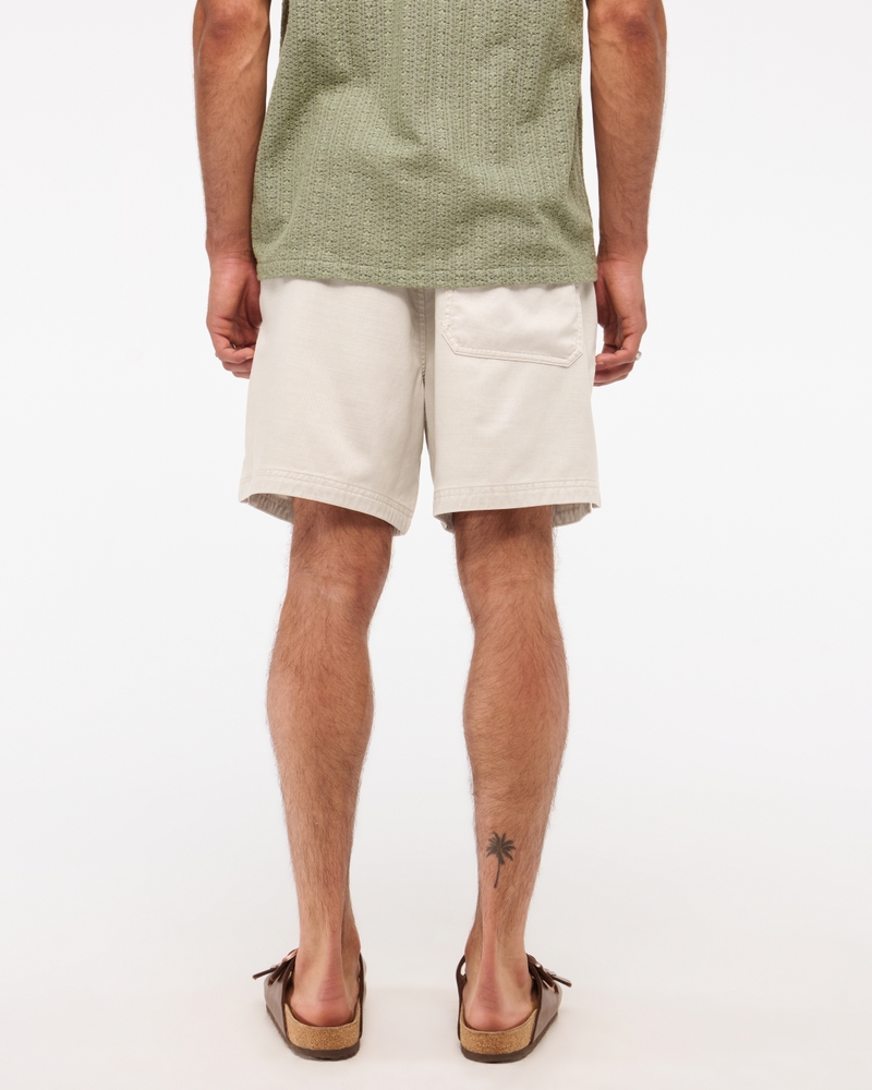 Cotton-Blend Pull-On Short