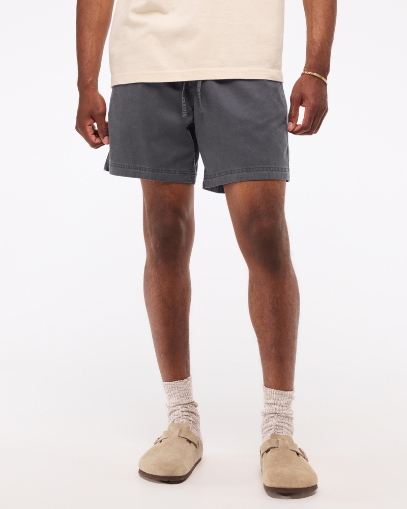 Cotton-Blend Pull-On Short
