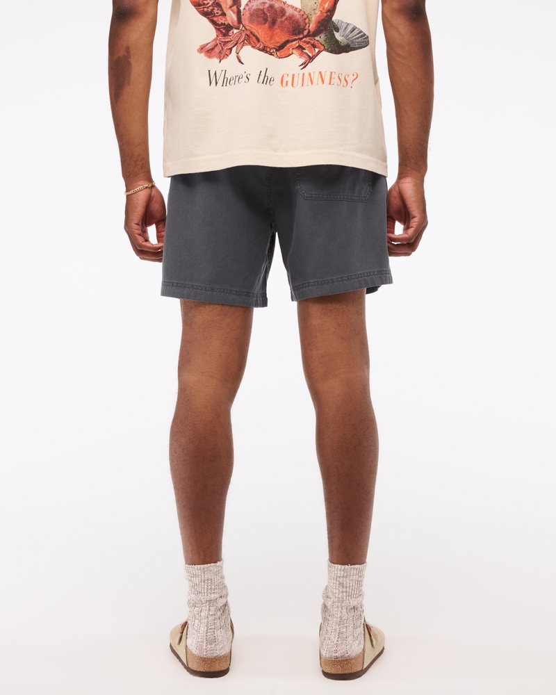 Cotton-Blend Pull-On Short
