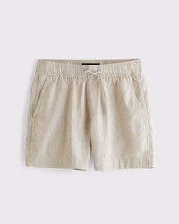 Textured Pull-On Short