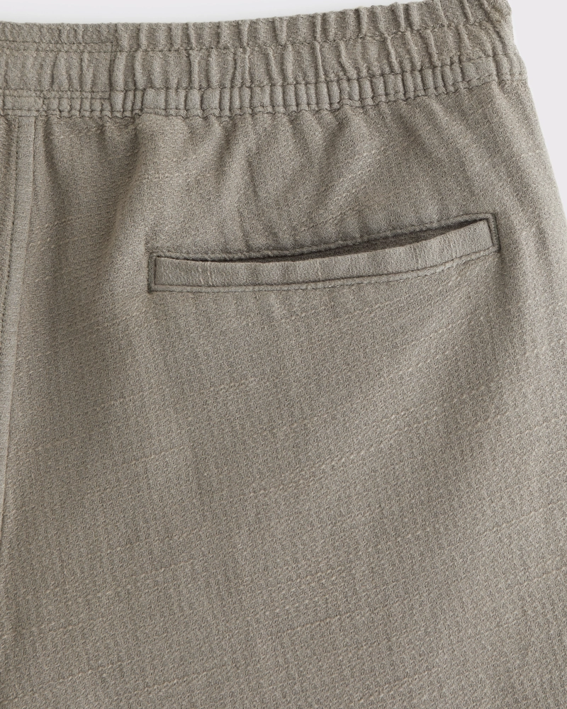 Cotton Texture Pull-On Short