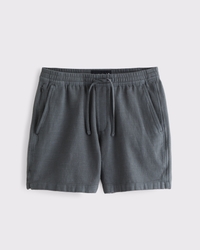 Cotton Texture Pull-On Short