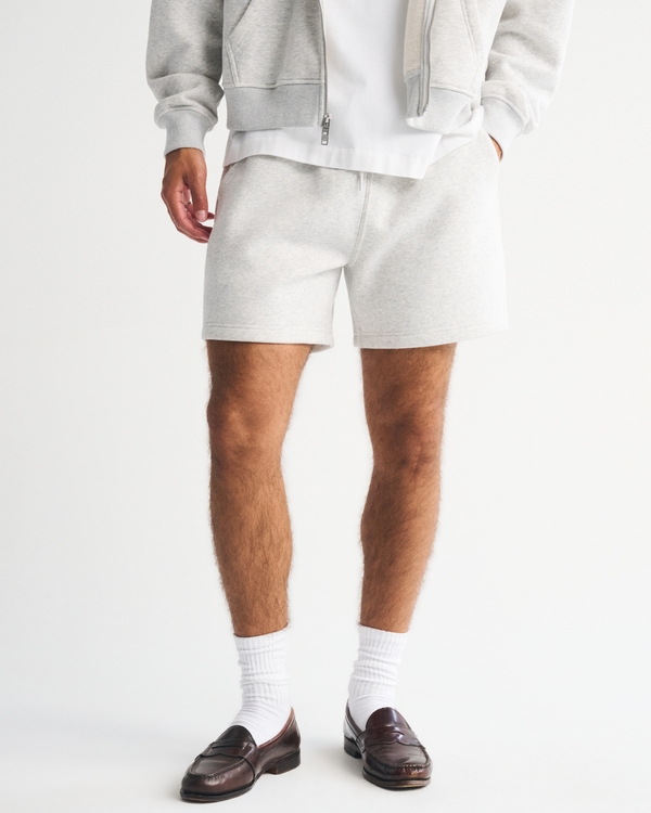 Essential Short, Light Heather Gray view 2
