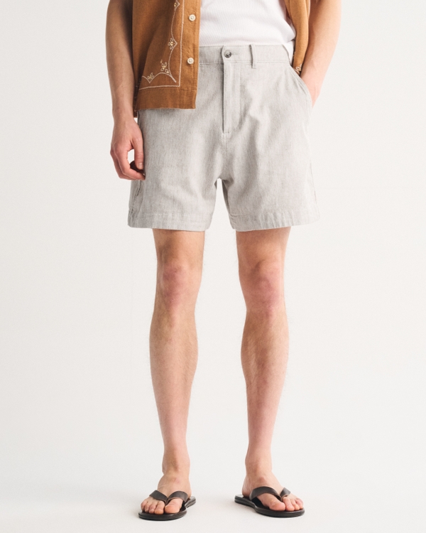 Cotton Plainfront Short