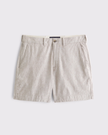 Cotton Plainfront Short from Abercrombie & Fitch - $44.99