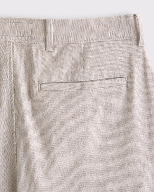 Cotton Plainfront Short