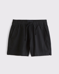 Textured Pull-On Short