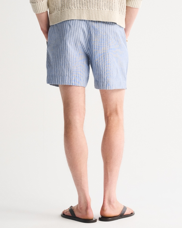Textured Pull-On Short