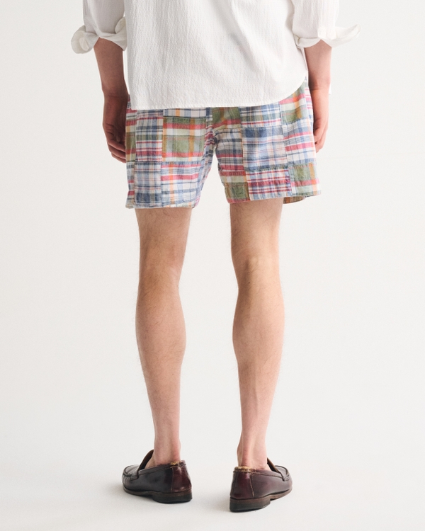 Textured Pull-On Short