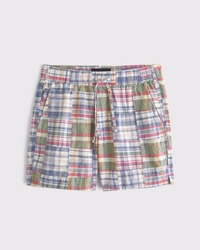 Textured Pull-On Short