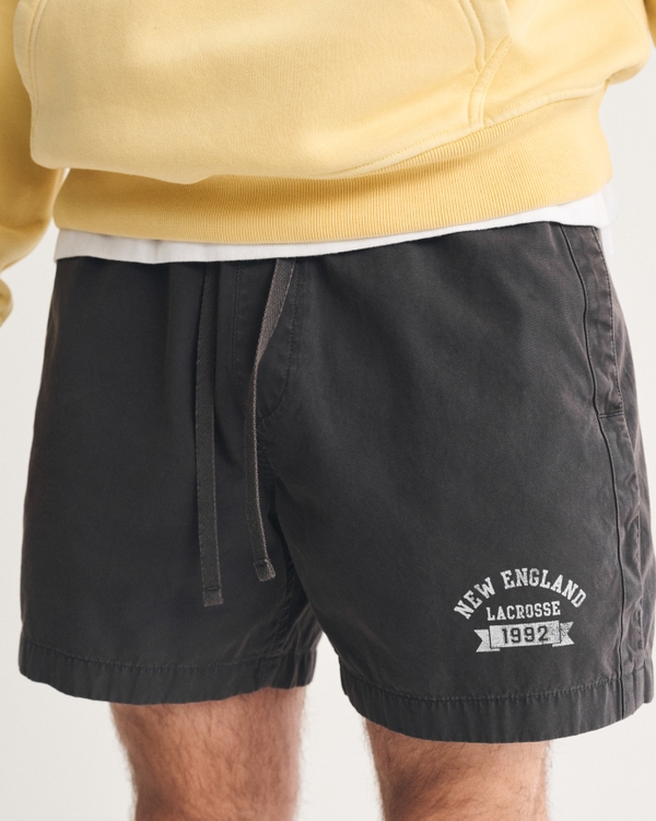 Poplin Pull-On Short
