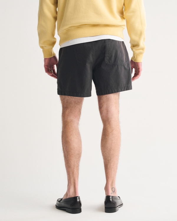 Poplin Pull-On Short