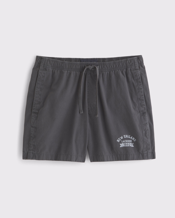 Poplin Pull-On Short