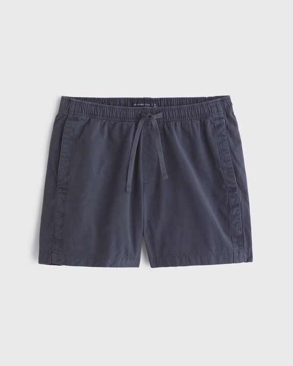 Poplin Pull-On Short