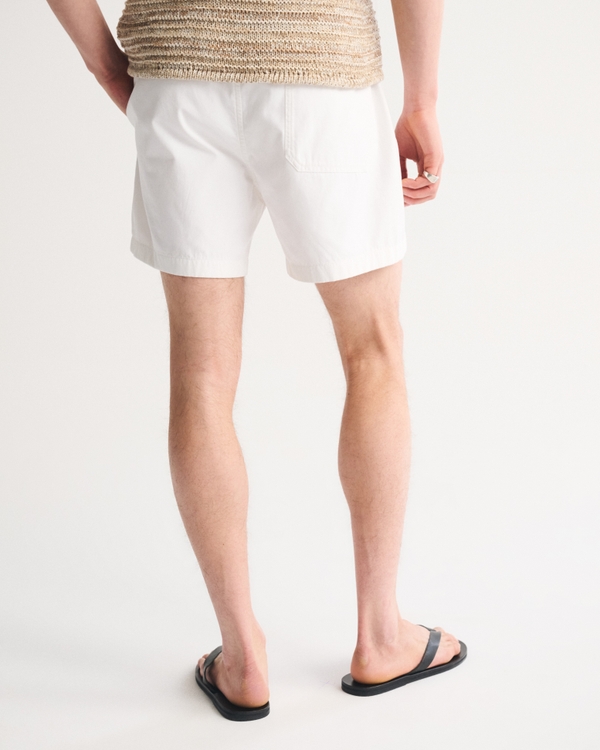 Poplin Pull-On Short