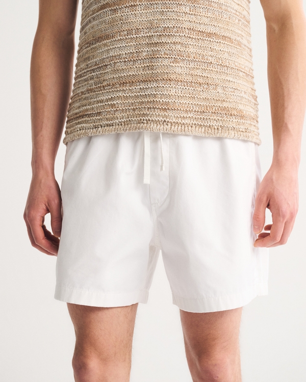 Poplin Pull-On Short