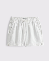 Short en lin mélangé à enfiler