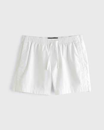 Poplin Pull-On Short