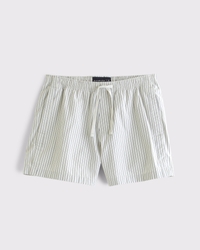 Shorts de poplín sin cierres