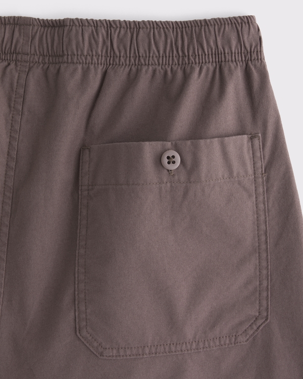 Poplin Pull-On Short