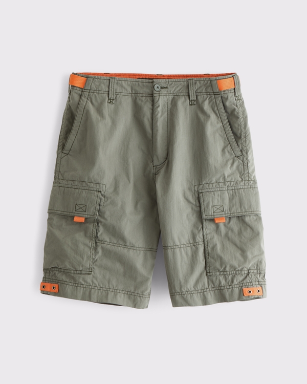 Parachute Cargo Short, Olive Gray view 1