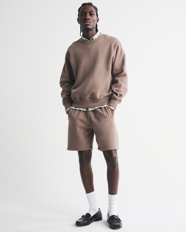 Heritage Heavyweight Short, Deep Taupe view 1