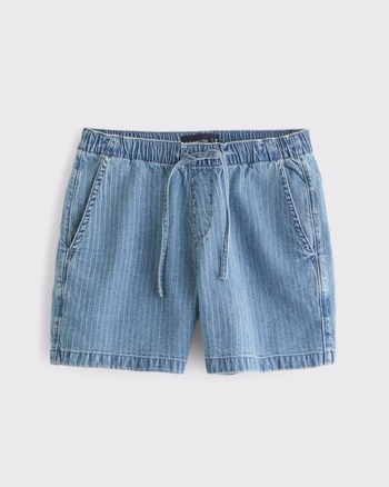 Denim Pull-On Short from Abercrombie & Fitch - $49.99