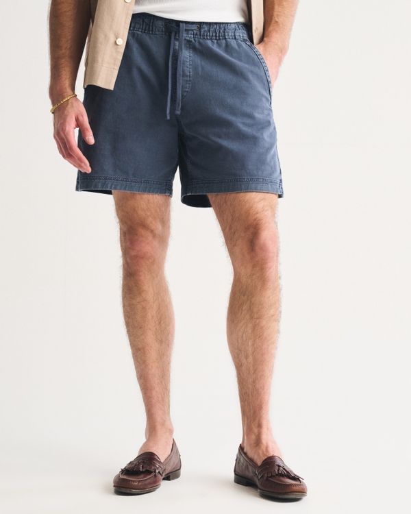 Sea Fade Pull-On Short, Dark Blue view 2