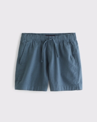 Traje de baño sin cierres en mezcla de lino