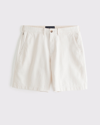 100% Cotton Plainfront Short from Abercrombie & Fitch - $65