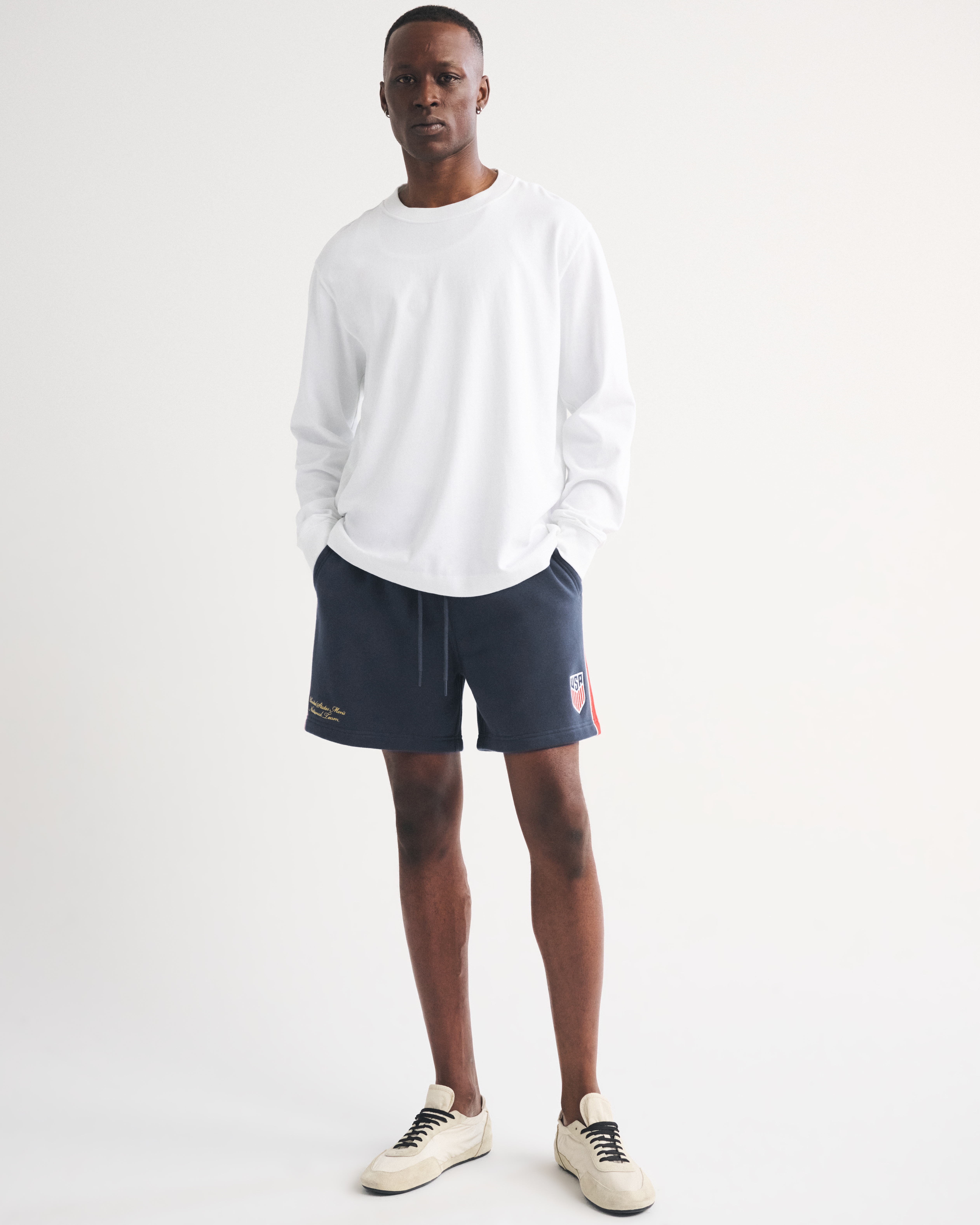 Мужские брюки Abercrombie & Fitch Team USA Graphic Short — фото 2
