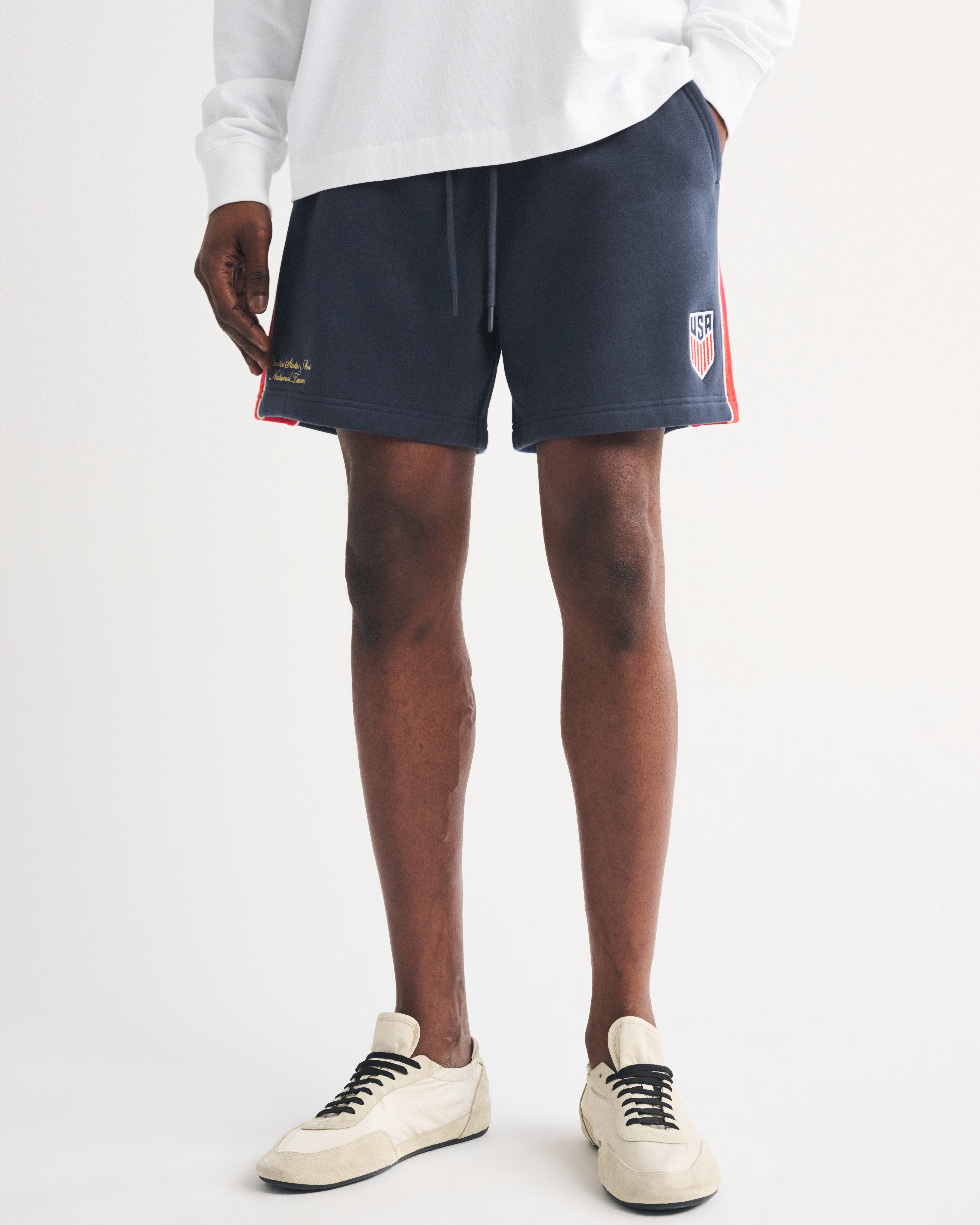 Мужские брюки Abercrombie & Fitch Team USA Graphic Short — фото 3