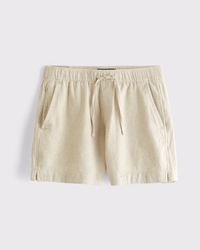Textured Pull-On Short